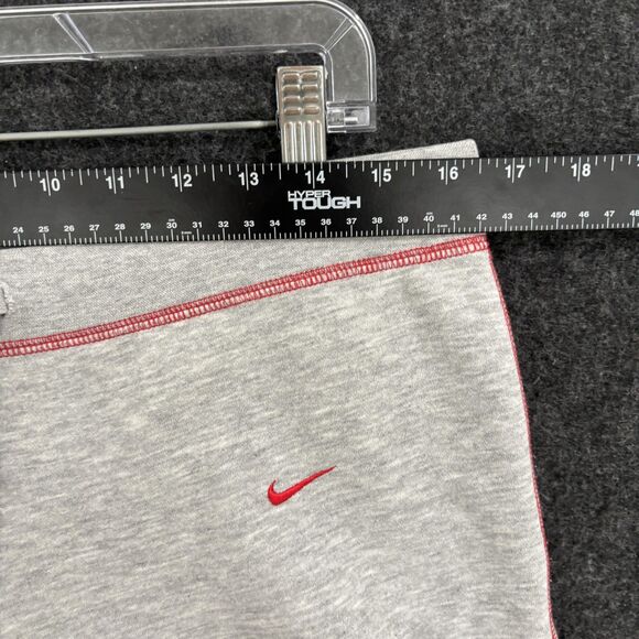 Ohio State Buckeyes Pants Women's Medium Gray Sweatpants Flare Yoga Nike - Picture 10 of 13